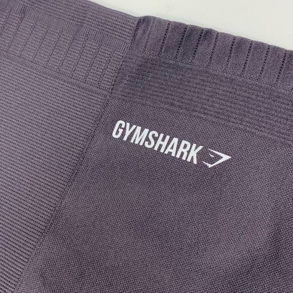 Gymshark Energy Seamless Cropped High waisted Leggings 'Slate Lavender' Size M - Picture 13 of 15